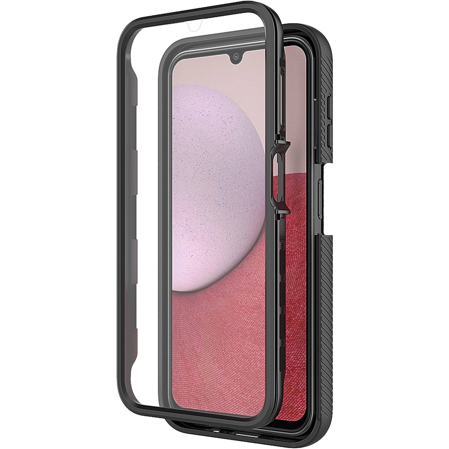 Alt View 12. SaharaCase - GRIP Series Case for Samsung Galaxy A14 5G - Black.