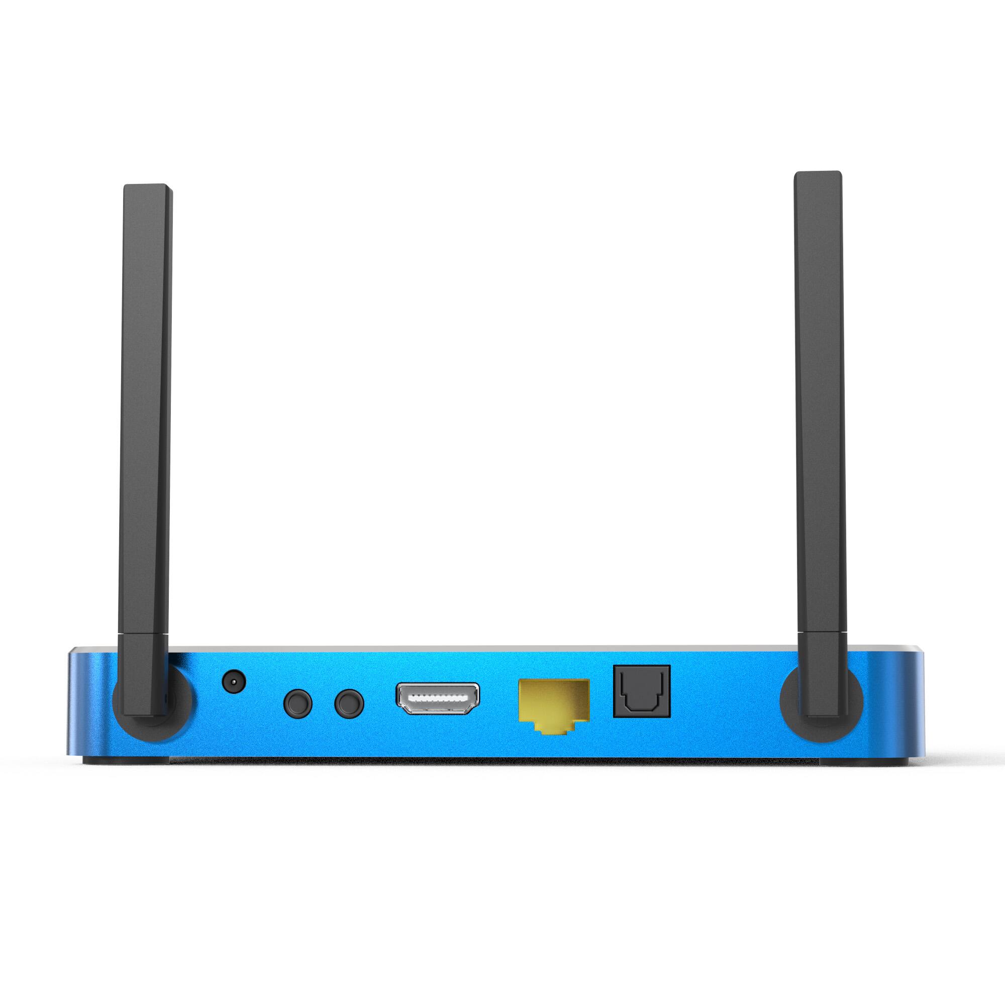 Back. NWNOWN - Super TV Streaming Box S6 Max-  64GB 6K Android TV Box, Loaded with WiFi 6 & Voice Remote TV Streaming Stick Devices.