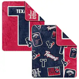Logo Brands - 50- x 60- Dream Weave Throw Blanket - Navy