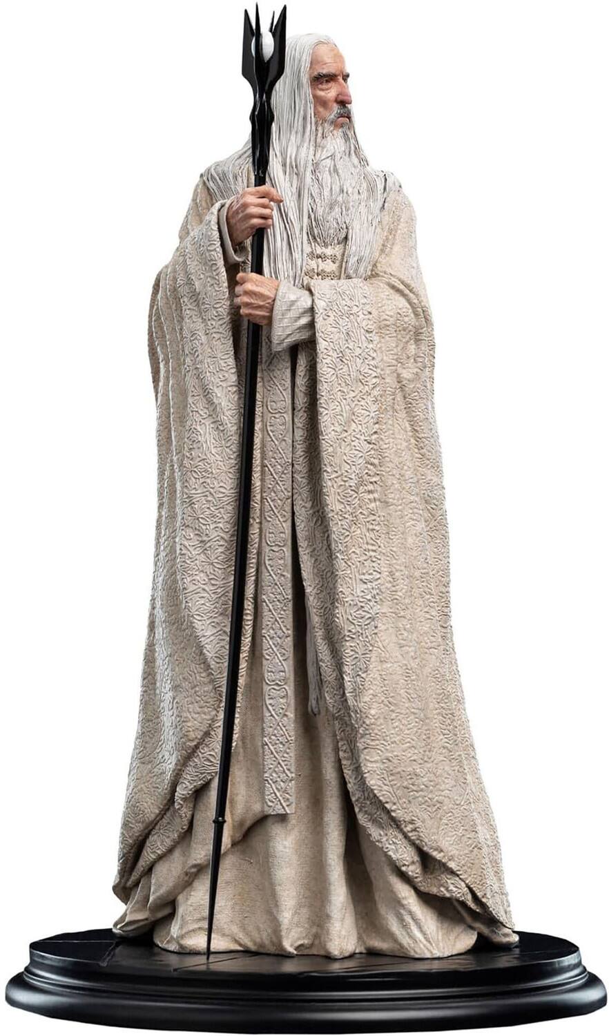 Alt View 3. Weta Workshop - WETA Workshop - The Lord of The Rings Trilogy - Classic Series - Saruman the White Polystone Statue  - COLLECTIBLES - Multicolor.
