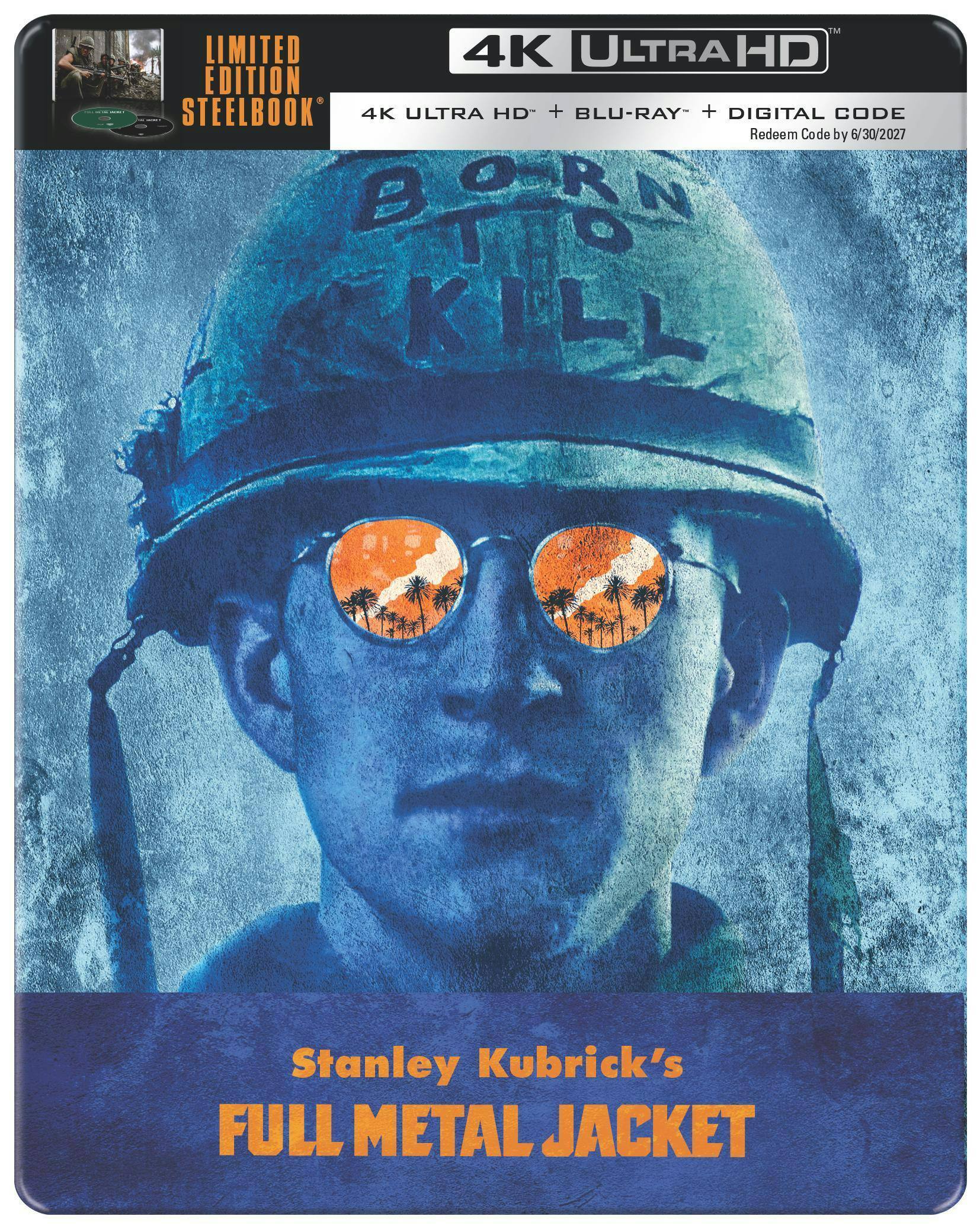 Angle. Full Metal Jacket (Steelbook)   - 4K Blu-Ray.
