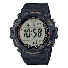 Casio - Men's Oversized Digital Sport Watch with Black Dial - AE-1500WHX-1AVCF - Blue