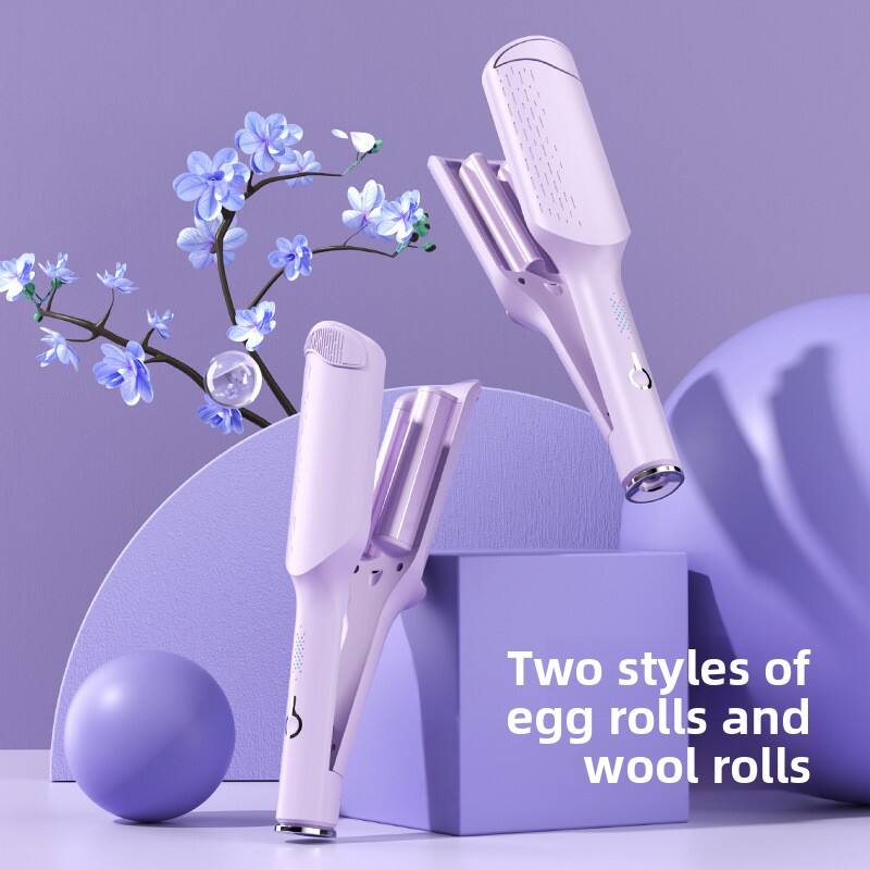 Two styles of egg rolls and wool rolls