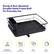 Sturdy & Rust-Resistant Durable Metal Frame Built For Everyday Use
- Drainboard with Rotatable Spout
- 2-Slot Utensil Holder
- Easy to Clean
- Rust Resistant