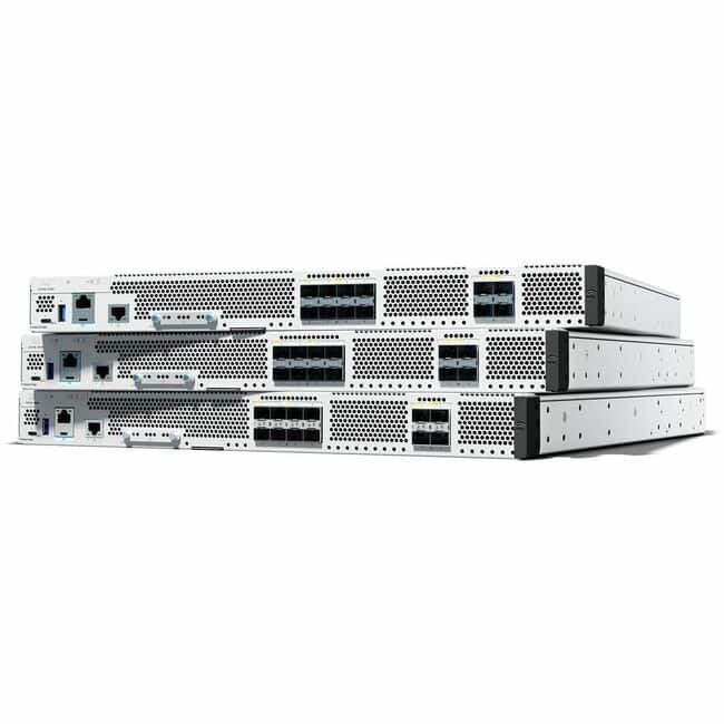 Cisco Consumer Products - Cisco Catalyst 8500 Ethernet Switch - Manageable - Gigabit Ethernet, 10 Gigabit Ethernet - 1000Base-X, 10GBase-X - 2 - Gray
