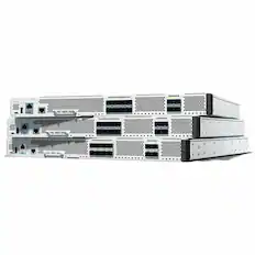 Front. Cisco Consumer Products - Cisco Catalyst 8500 Ethernet Switch - Manageable - Gigabit Ethernet, 10 Gigabit Ethernet - 1000Base-X, 10GBase-X - 2 - Gray.