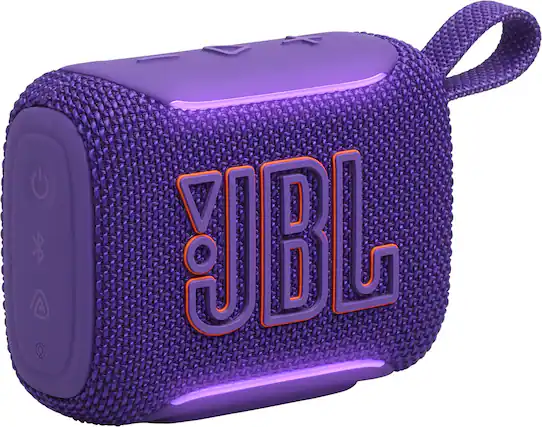 Front. JBL - Go 5 - Ultra-portable waterproof and drop-proof speaker - 2026 - Purple.
