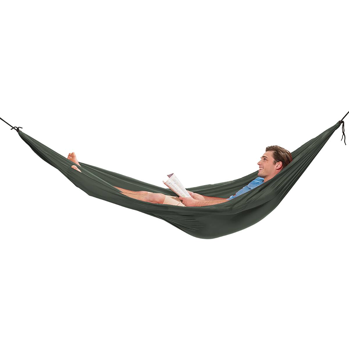 Alt View 1. Coghlan’s - Coghlan's Single Parachute Hammock - Green.