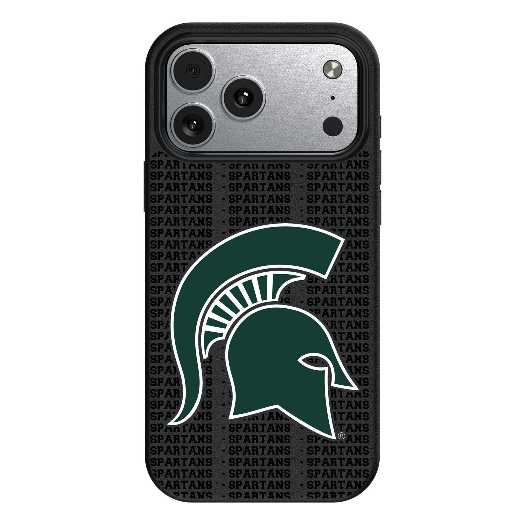 Keyscaper - NCAA - Michigan State Spartans Primary Logo iPhone Magnetic Bump Case - 17 - Black price history on PriceWatchPro