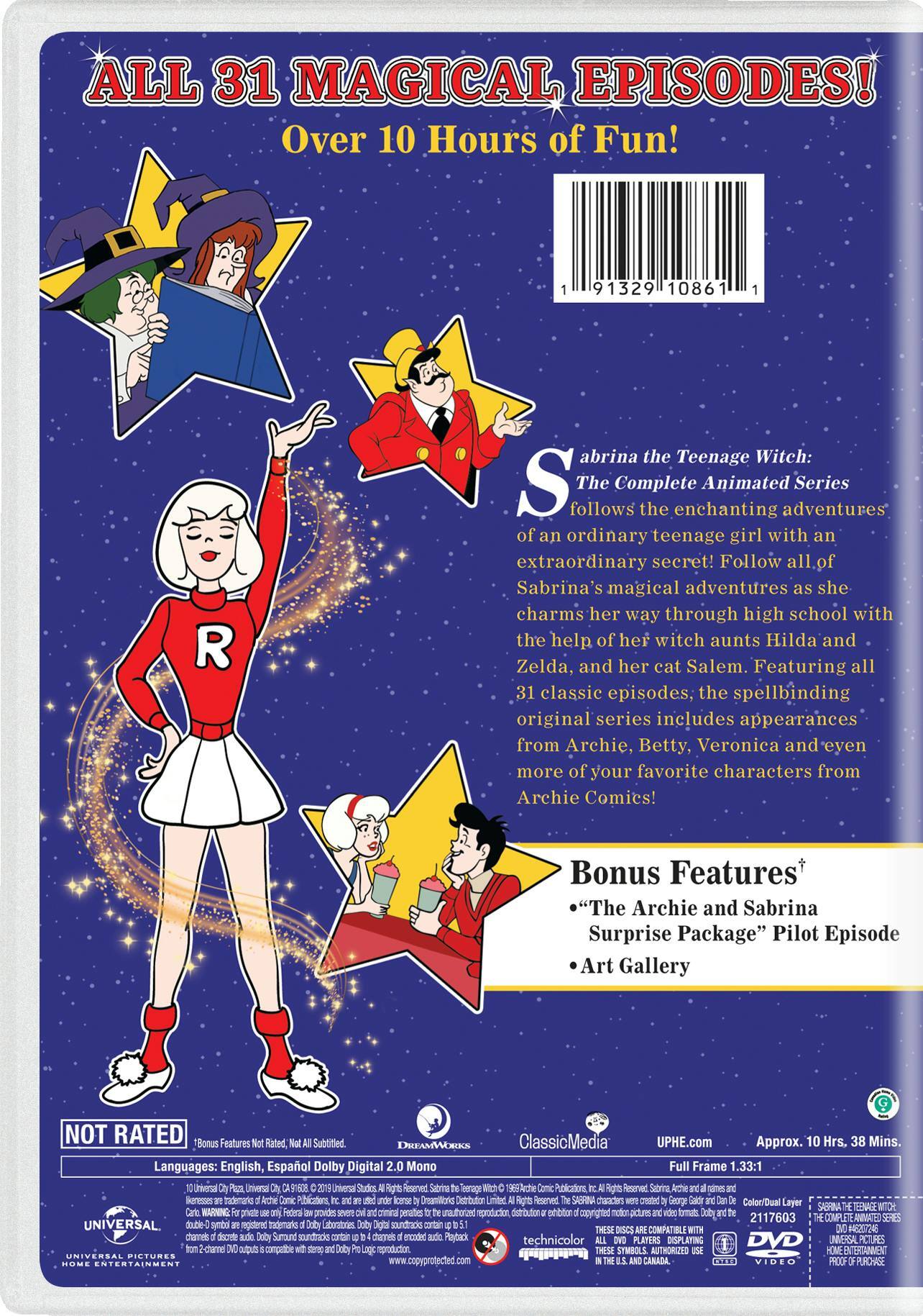 Back. Sabrina the Teenage Witch: The Complete Animated Series [DVD].