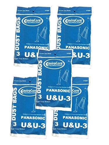EnviroCore TECHNOLOGIES DUST BAGS PANASONIC 3 U&U-3  
Logs Sacx Bolsas EnviroCore TECHNOLOGIES DUST BAGS PANASONIC 3 U&U-3