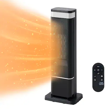 Front. Sweet - Space Heater, Electric Heaters for Indoor Use with Thermostat and Remote.