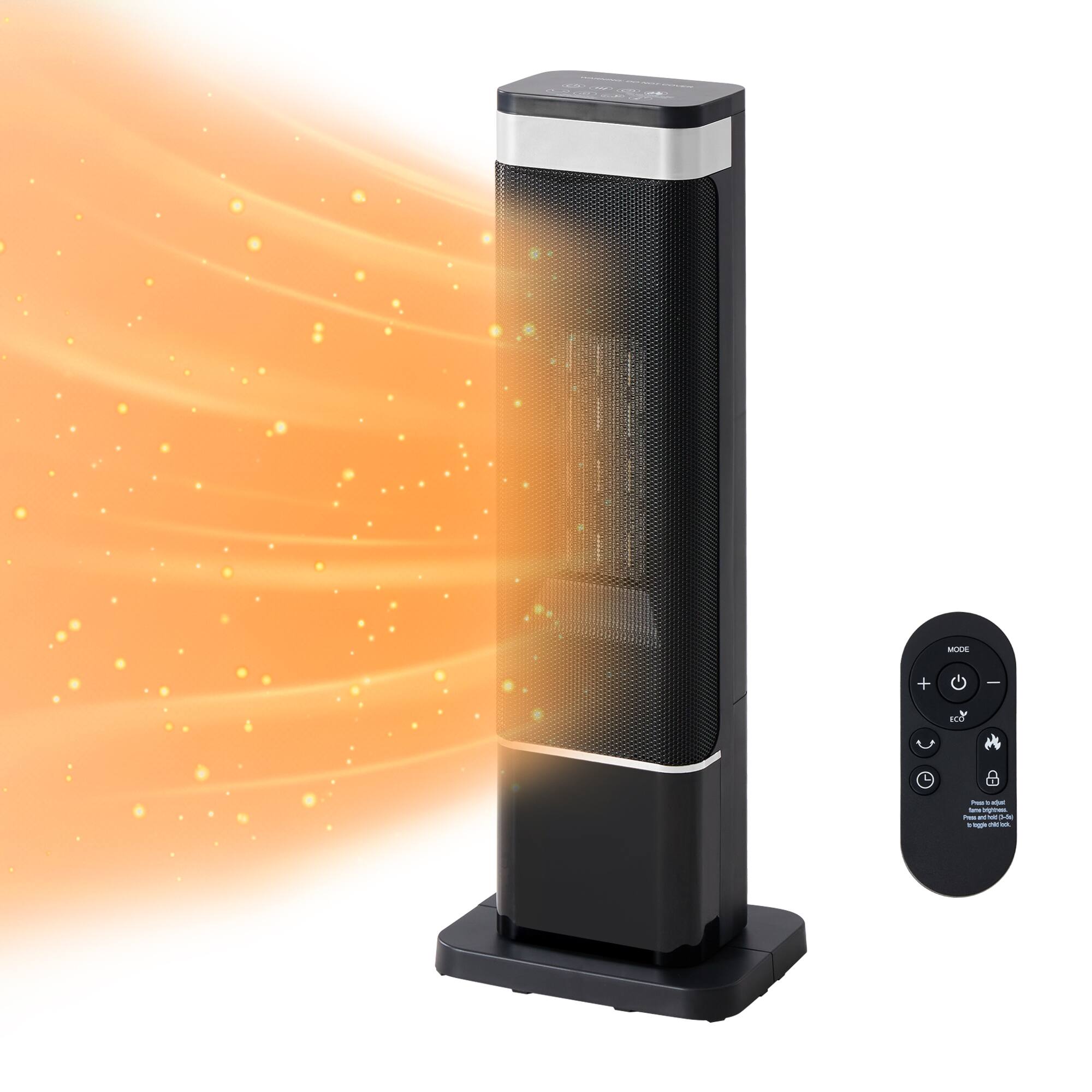 Front. Sweet - Space Heater, Electric Heaters for Indoor Use with Thermostat and Remote.