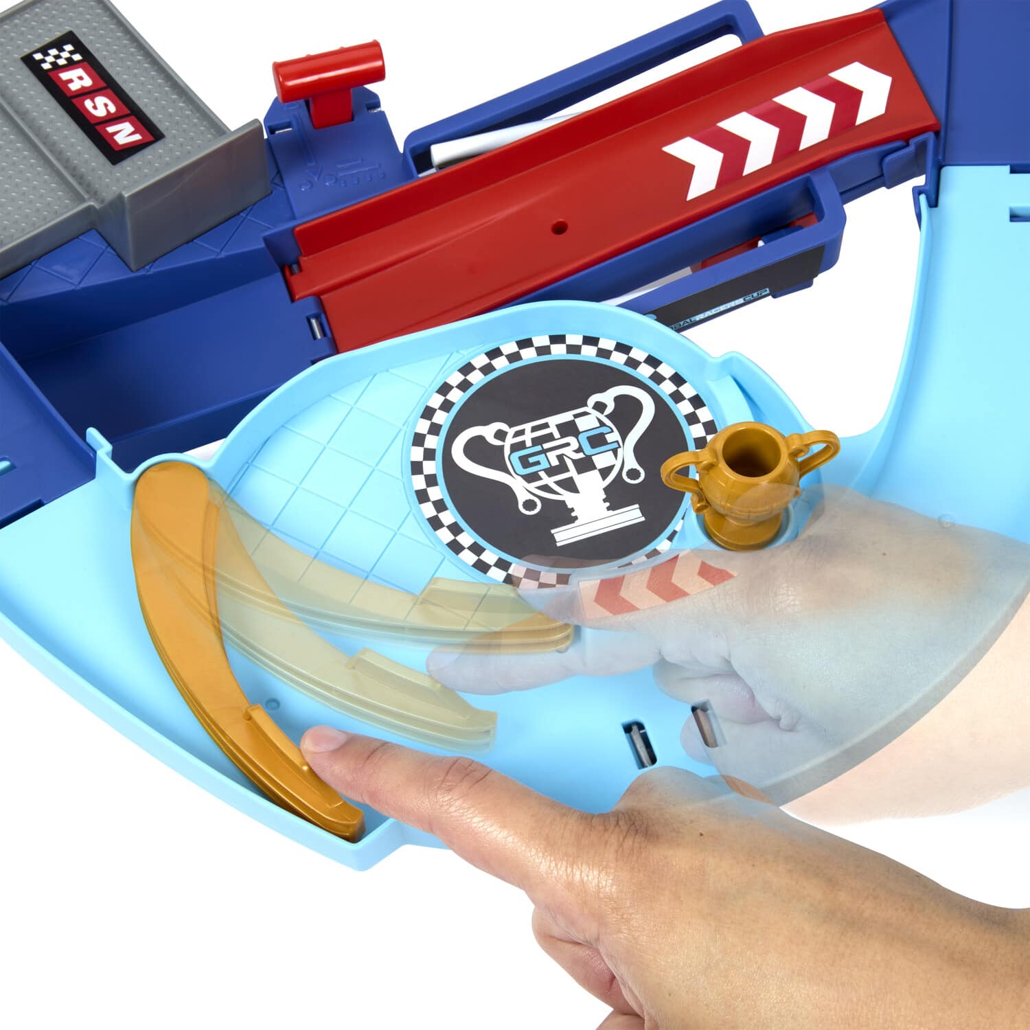 Mattel Disney/ PIXAR Cars GRC Jumping Raceway Playset, with Two