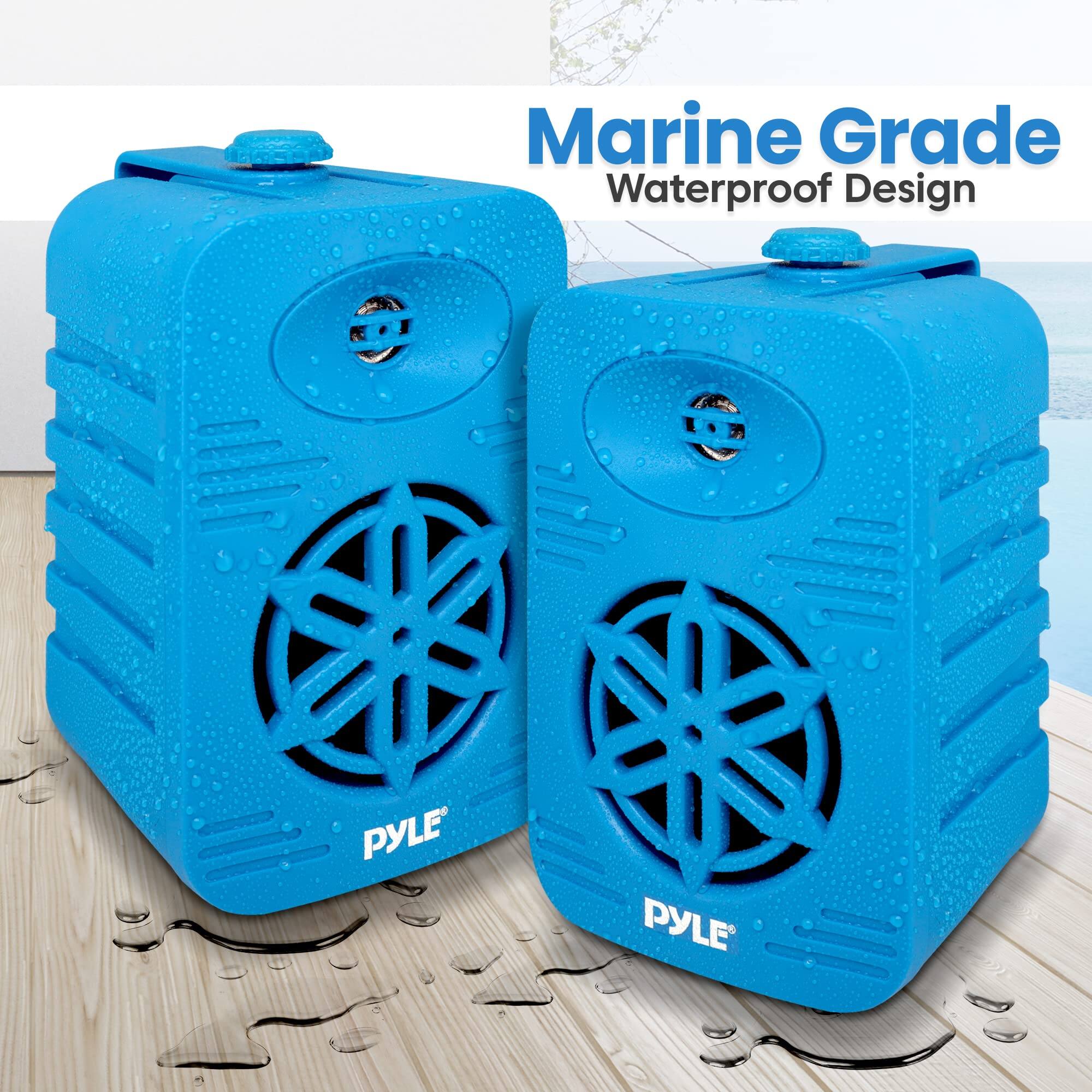 Marine Grade Waterproof Design  
PYLE