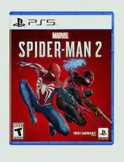 PS5™ MARVEL SPIDER-MAN 2 TEEN T ESRB INSOMNIAC GAMES STUDIOS