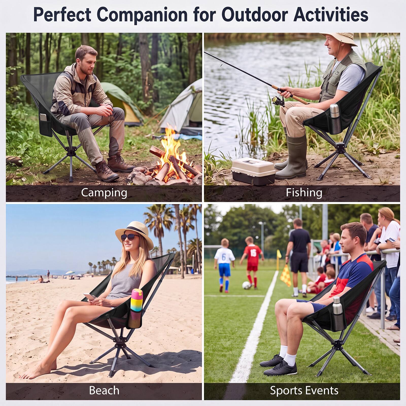 Perfect Companion for Outdoor Activities

Camping

Fishing

Beach

Sports Events