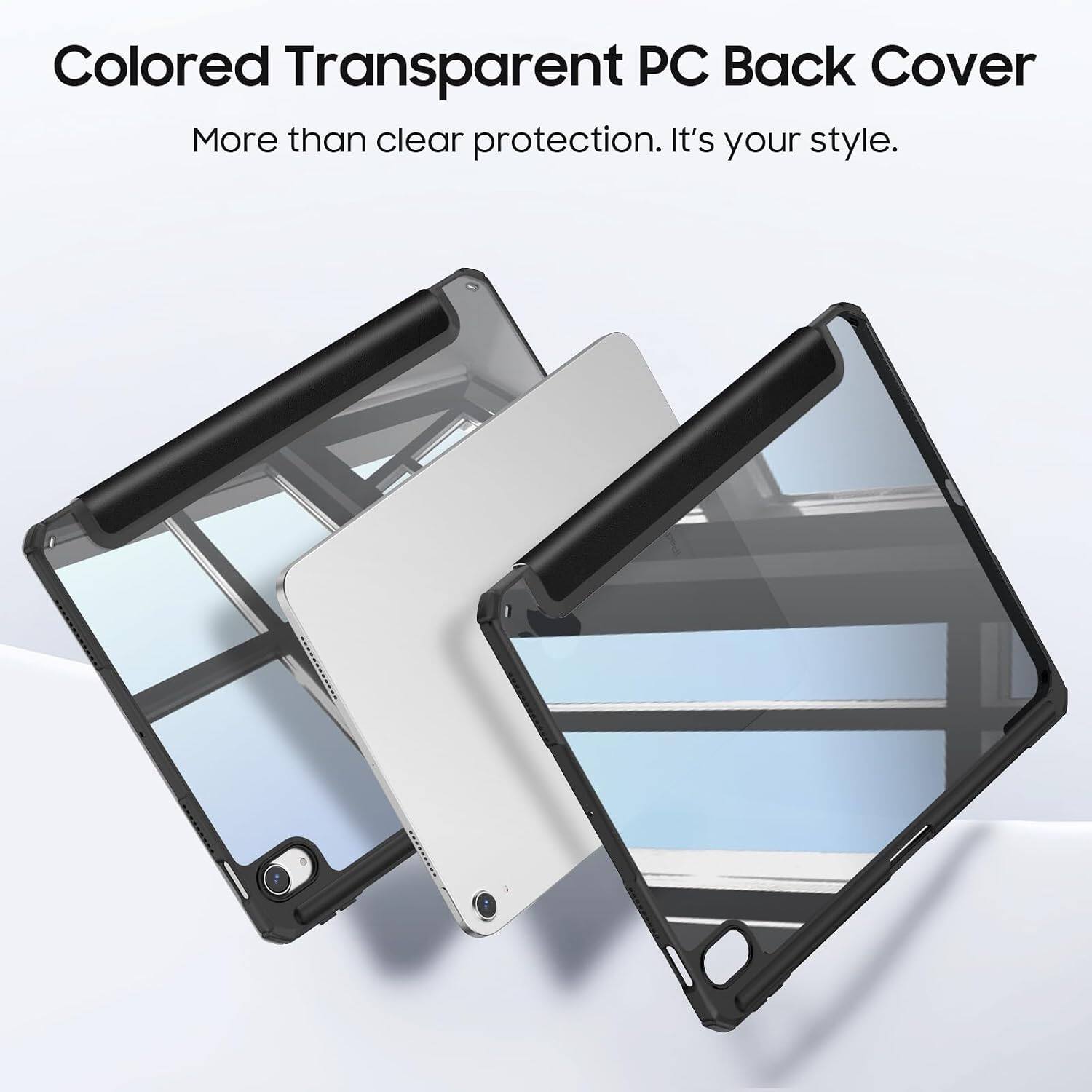 Colored Transparent PC Back Cover  
More than clear protection. It's your style.