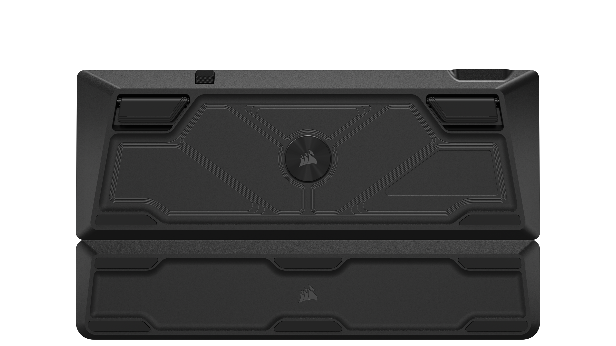 Alt View 22. CORSAIR - K70 CORE TKL Compact Wireless RGB Pre-Lubed Linear Mechanical Switches Gaming Keyboard with Sound Dampening - Black.