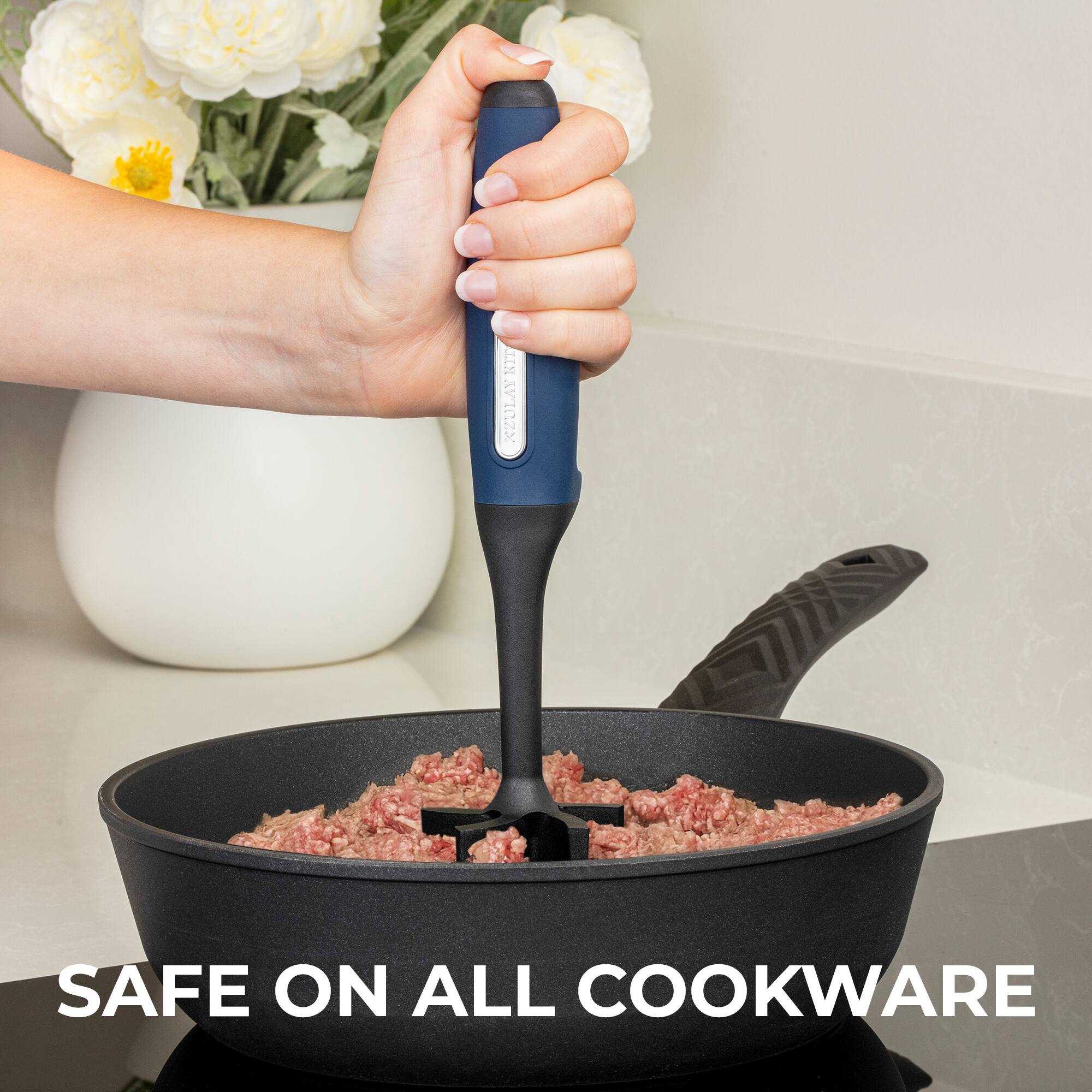 SAFE ON ALL COOKWARE