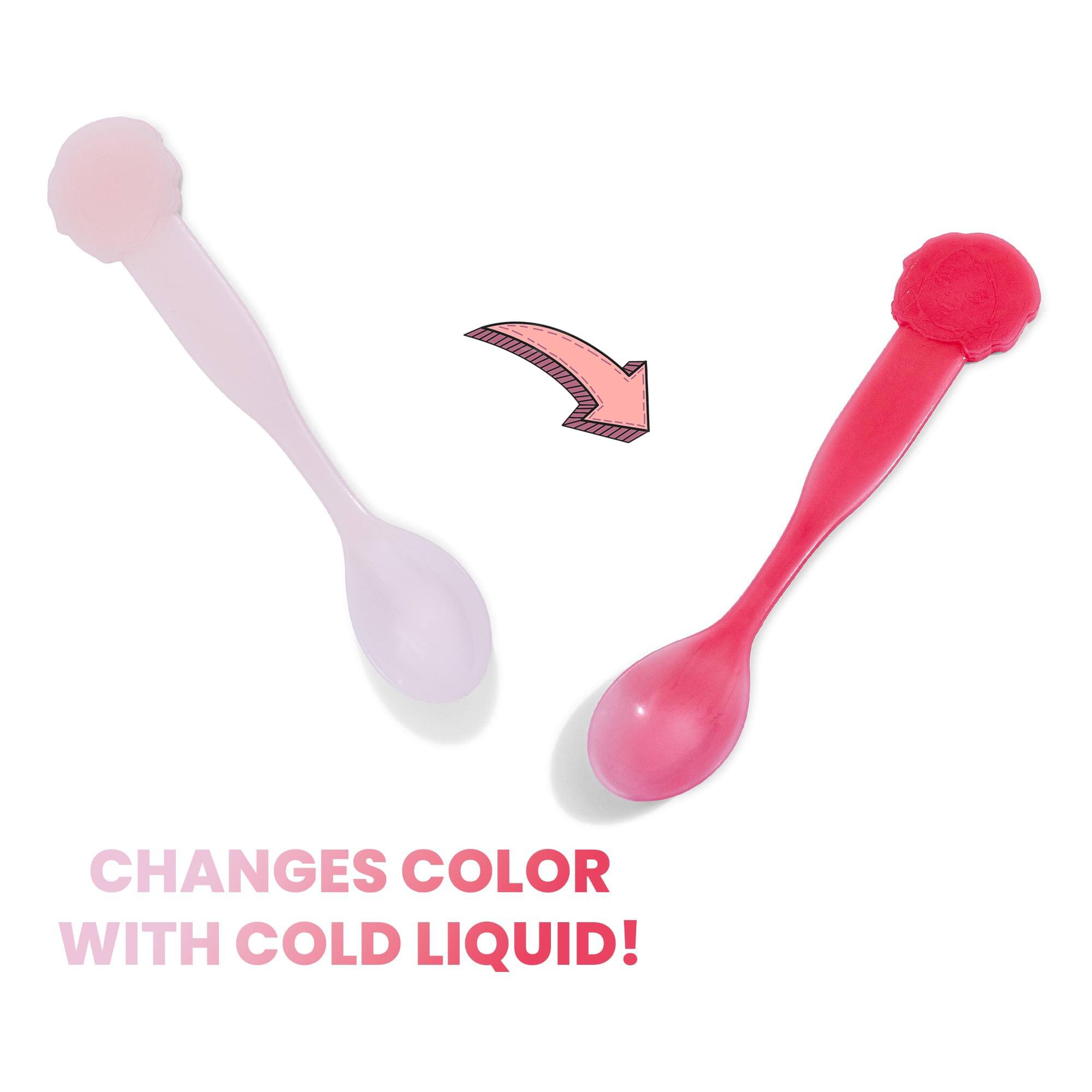 CHANGES COLOR WITH COLD LIQUID!