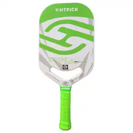 Anysun - Carbon Fiber Pickleball Paddle - 14mm PP Honeycomb Core, UV Matte, Hot Press Molded, Lightweight Pro - Green