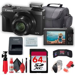 Canon - PowerShot G7 X Mark III Digital Camera Limited Edition (7563C016) + 64GB Card + More