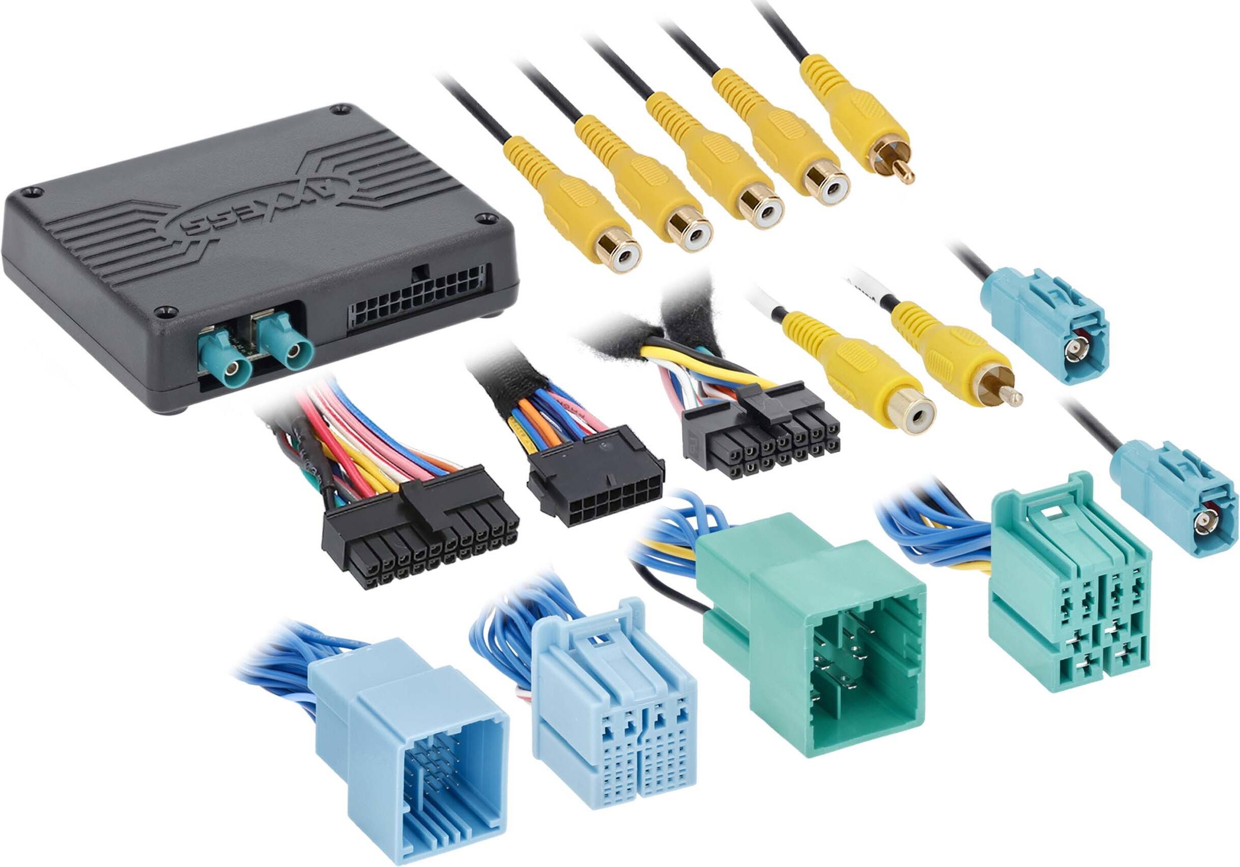 Angle. Metra - AXXESS Backup Camera Data Interface with Pre-Wired Harness for 2023-UP Select Chrysler Vehicles - Multi.