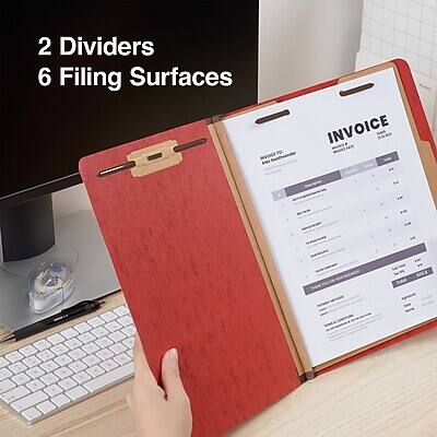 2 Dividers  
6 Filing Surfaces  

INVOICE  
[Details of the invoice]