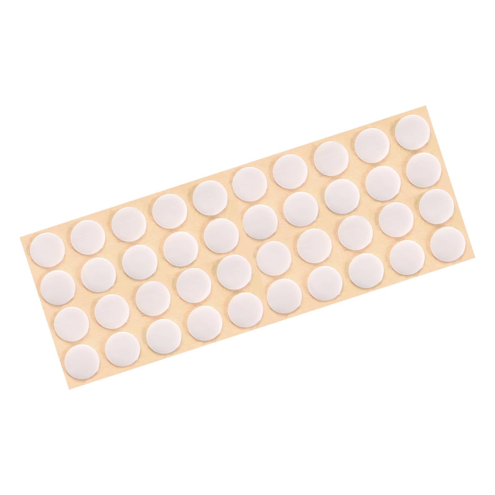 Unique Bargains - Round Mouse Feet Skates Pads 0.6mm for Gaming Mouse Feet Replacement 40pcs - Light Gray