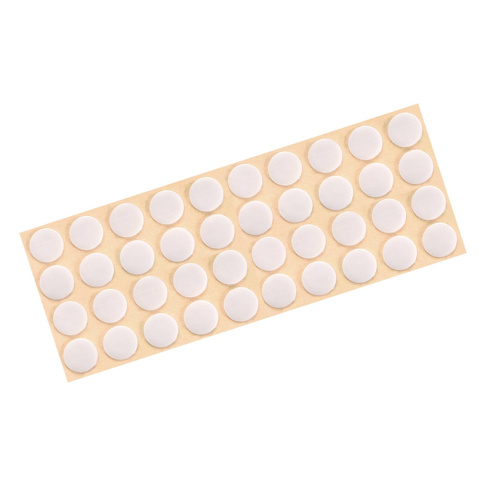 Front. Unique Bargains - Round Mouse Feet Skates Pads 0.6mm for Gaming Mouse Feet Replacement 40pcs - Light Gray.