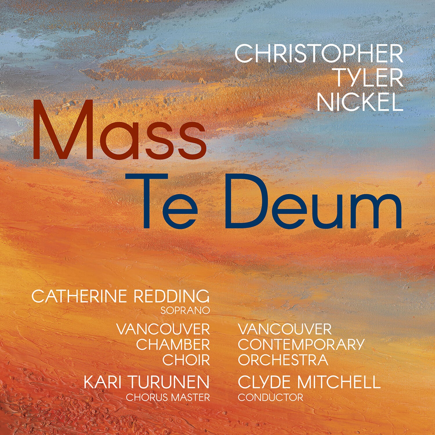 Nickel - Christopher Tyler Nickel: Mass; Te Deum   - COMPACT DISCS [CD] price history on PriceWatchPro