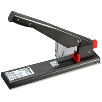 Angle. Bostitch - Bostitch Extra Heavy-duty Anti-Jam Stapler - Black - Metal Rubber.