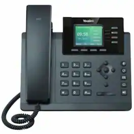 Yealink - SIP-T34W IP Phone - Corded - Corded/Cordless - Wi-Fi, Bluetooth - Wall Mountable - VoIP - 2.4" - Classic Gray