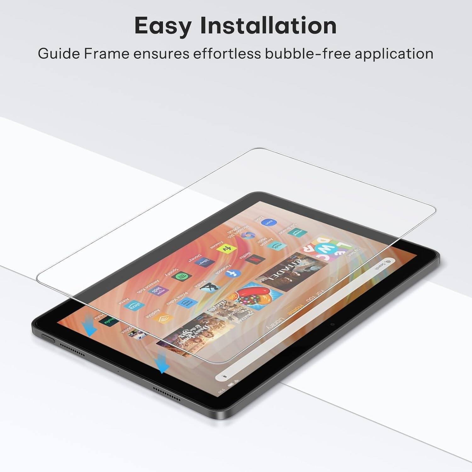 Easy Installation Guide: Frame ensures effortless bubble-free application.
