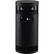 Front. Lifesmart - 360 Surround Ceramic BlackTower Heater with Handle - Black.