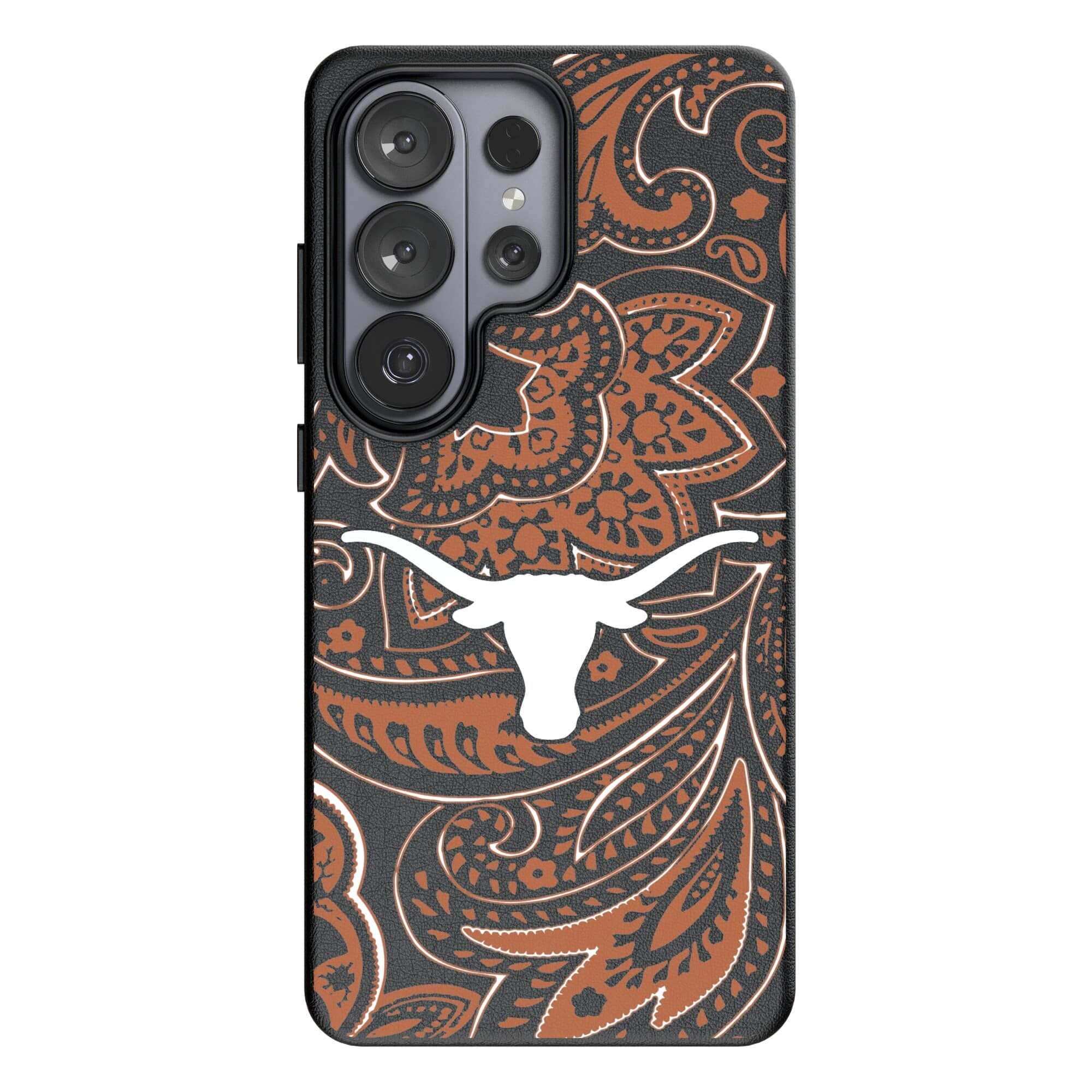Keyscaper - NCAA - Texas Longhorns Paisley Galaxy Magnetic Bump Case - S26 Plus - Black price history on PriceWatchPro