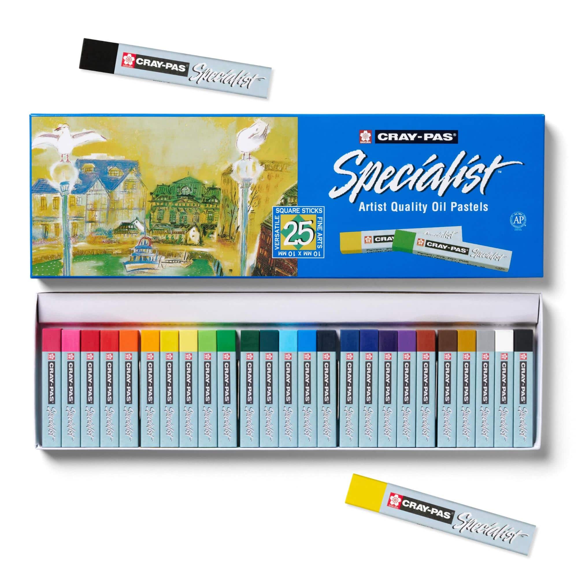 Sakura - Cray-Pas Specialist Oil Pastel Set, 25 Colors