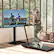 Alt View 7. Costway - Costway Floor TV Stand Universal TV Stand for 32-70 Inch TVs up to 110 lbs Mount Stand - Black.