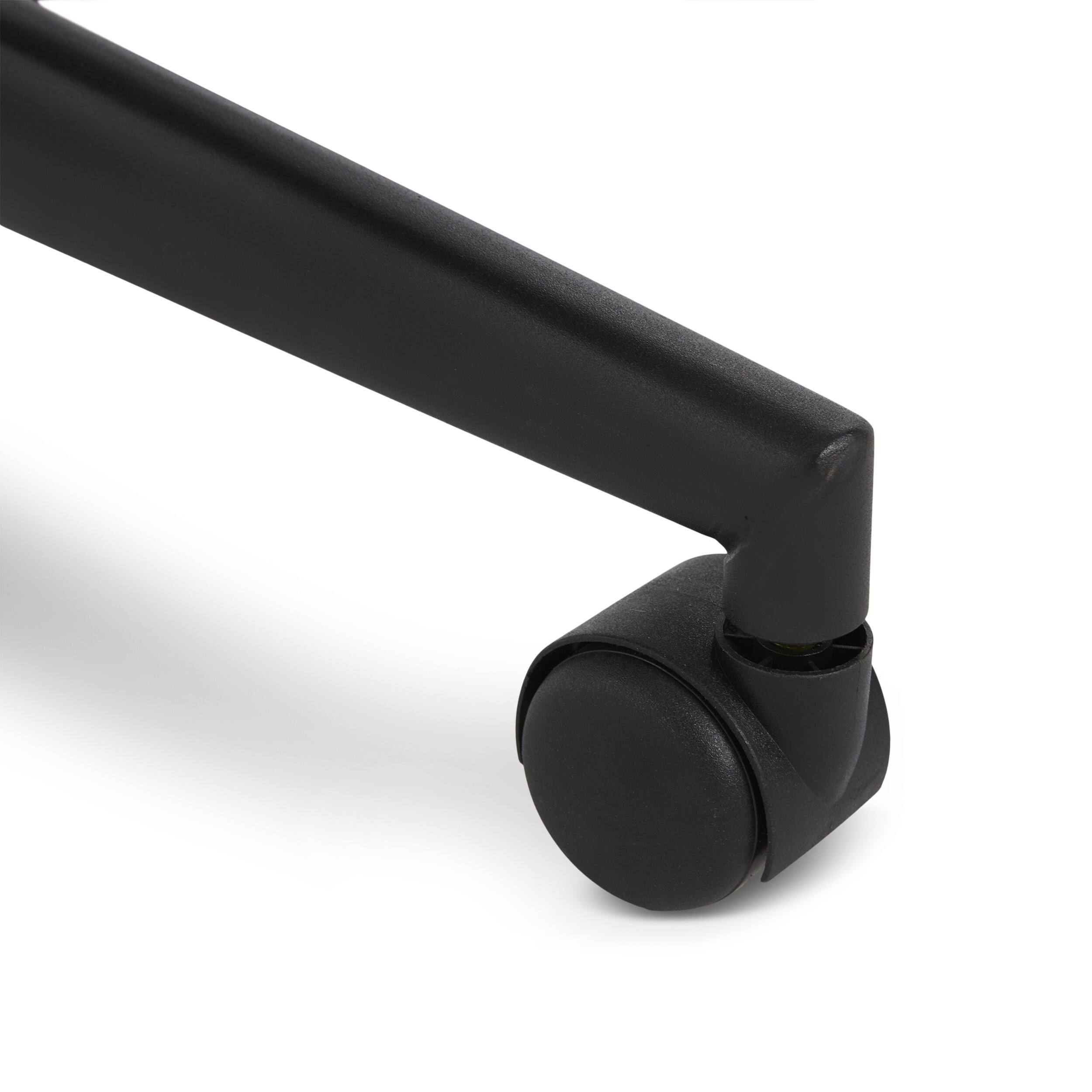 Alt View 15. Serta - Connor Upholstered Executive High-Back Office Chair with Lumbar Support - Bonded Leather - Gray.