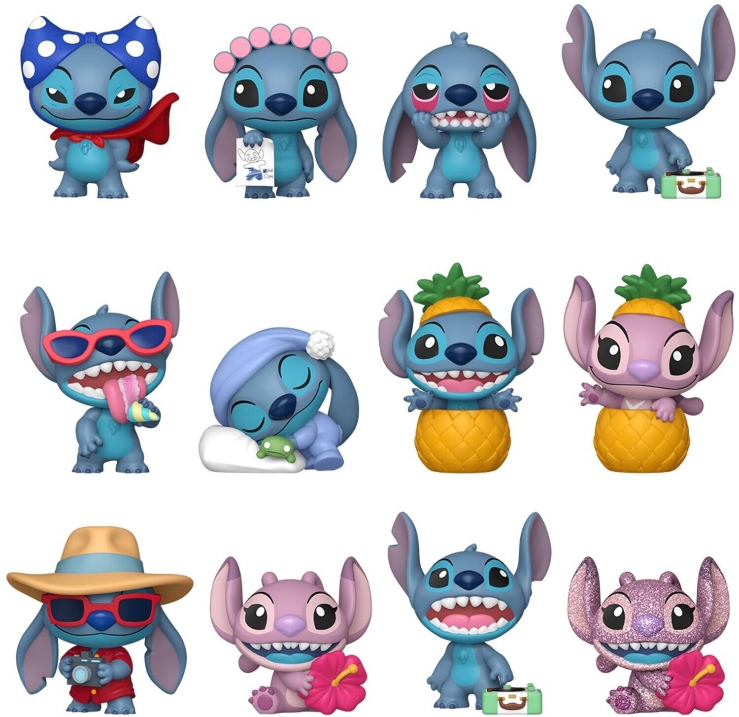 Alt View 1. Funko - Funko Mystery Minis: Lilo & Stich - Stitch & Angel (One Random Mystery Mini Per Purchase)   - COLLECTIBLES - Multicolor.