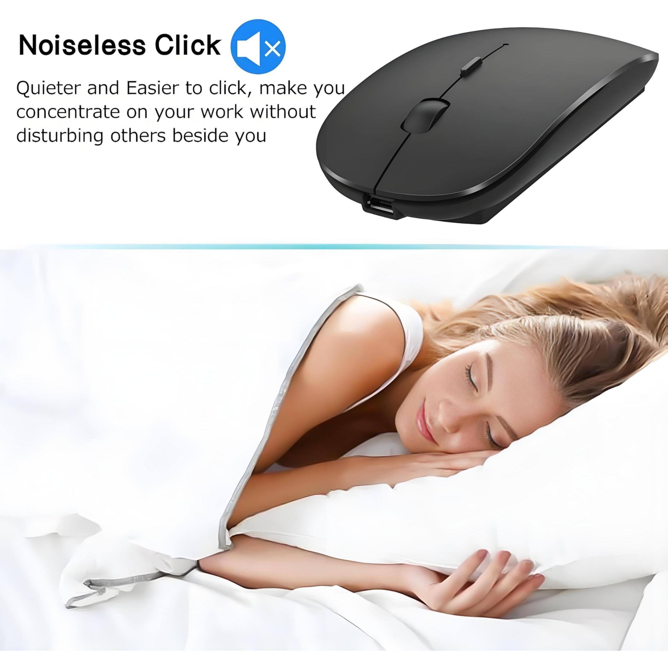 Noiseless Click

Quieter and Easier to click, make you concentrate on your work without disturbing others beside you