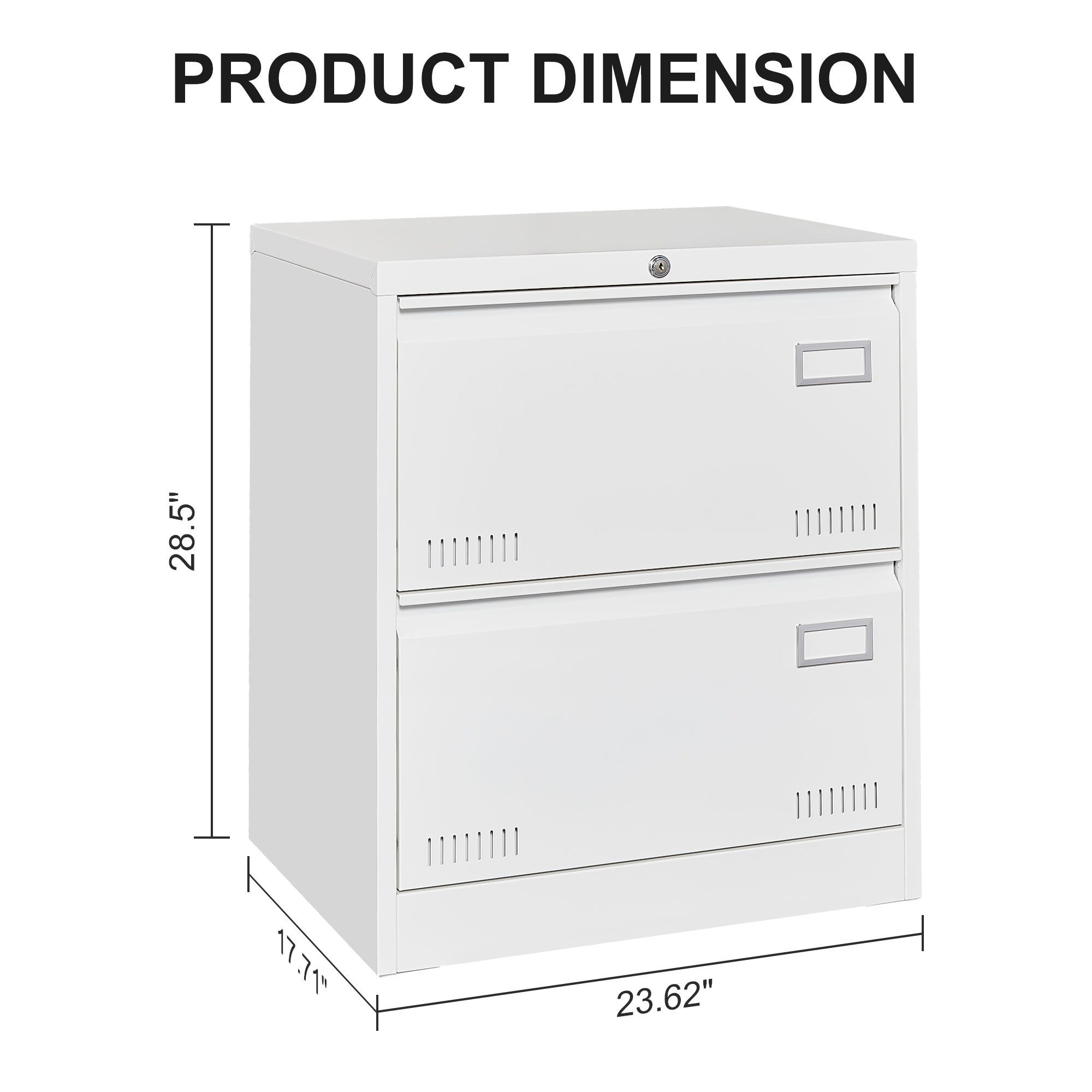 PRODUCT DIMENSION

28.5" (height)  
17.71" (depth)  
23.62" (width)