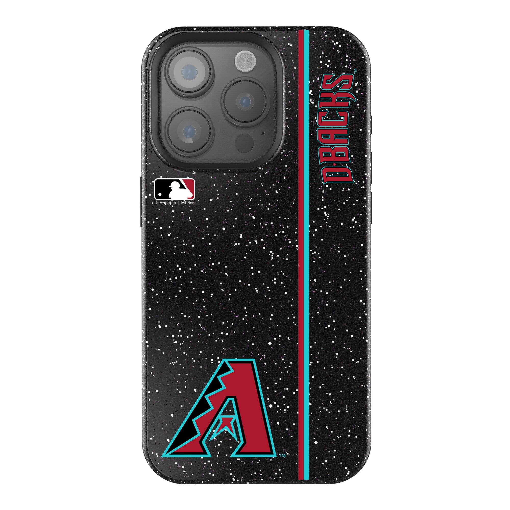 Keyscaper - MLB - Arizona Diamondbacks iPhone Bling Case - 14 - Black