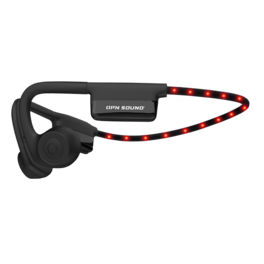 OPN Sound - Dashlyte+ Wireless Sports Headphones with Safety Lights - Black