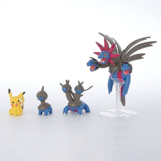 Left. BANDAI NAMCO Entertainment - Bandai Pokemon Select Series 22 Hydreigon Evolution Set Model Kit.