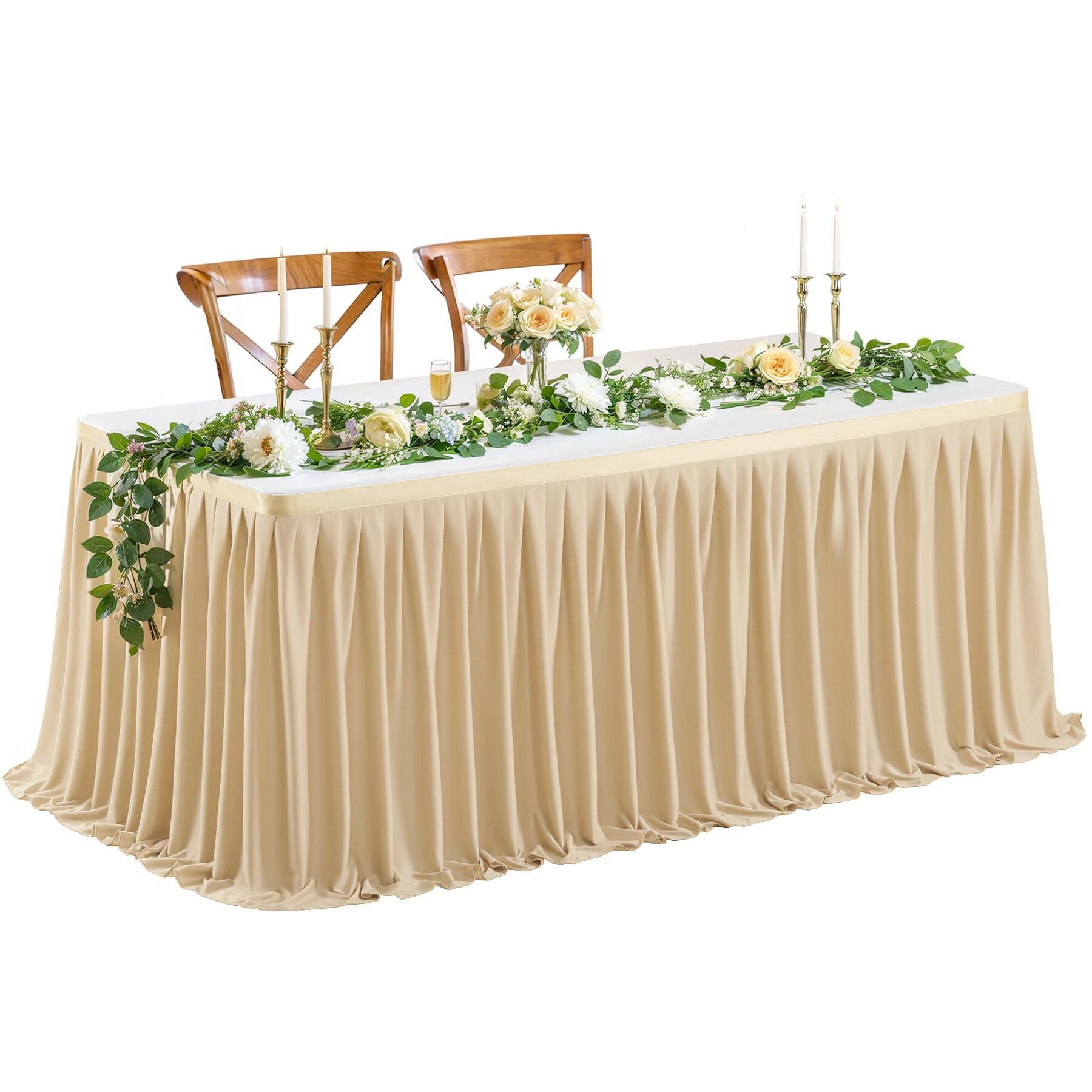 Champagne-108" x 30" (Rectangular)