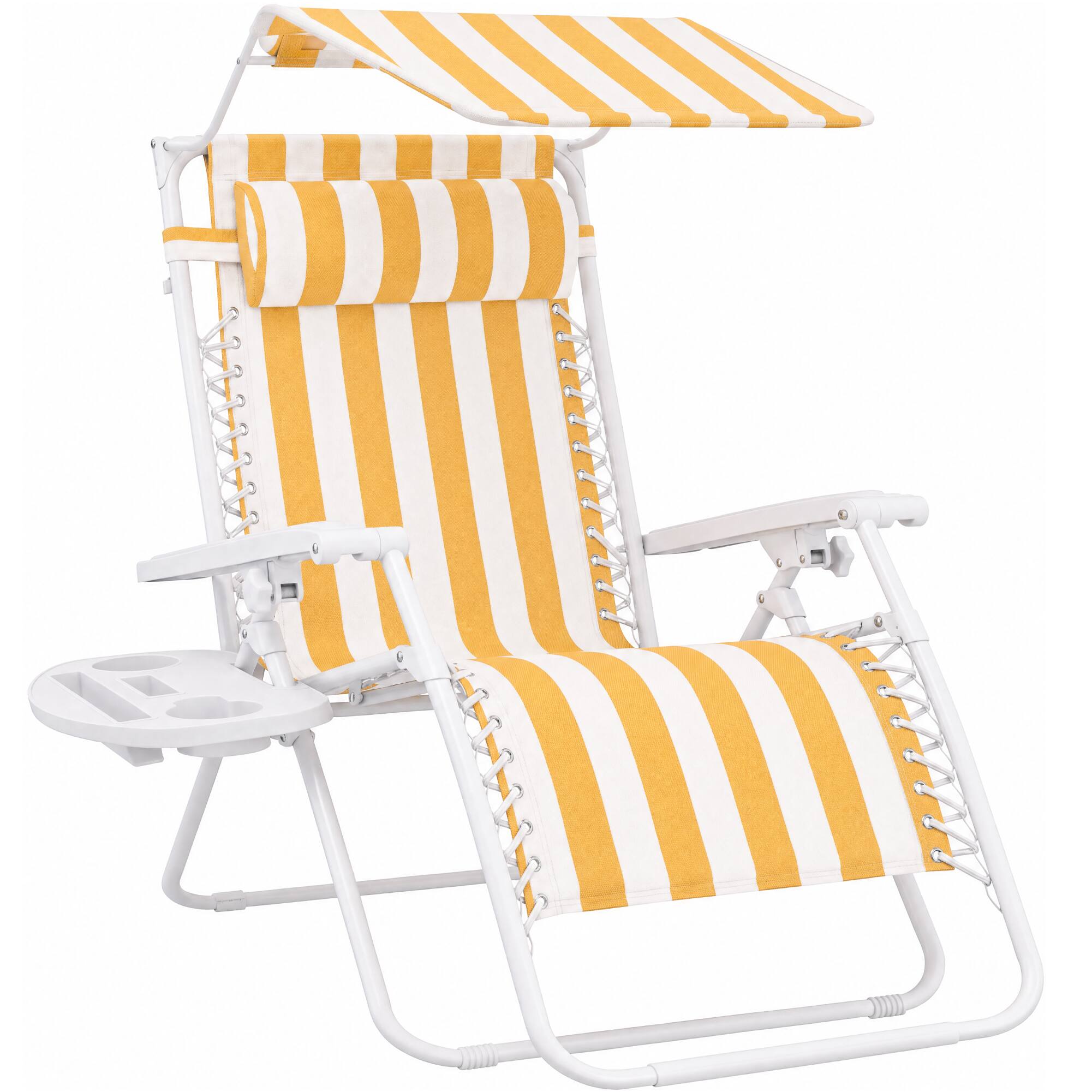 Marigold Stripes/White