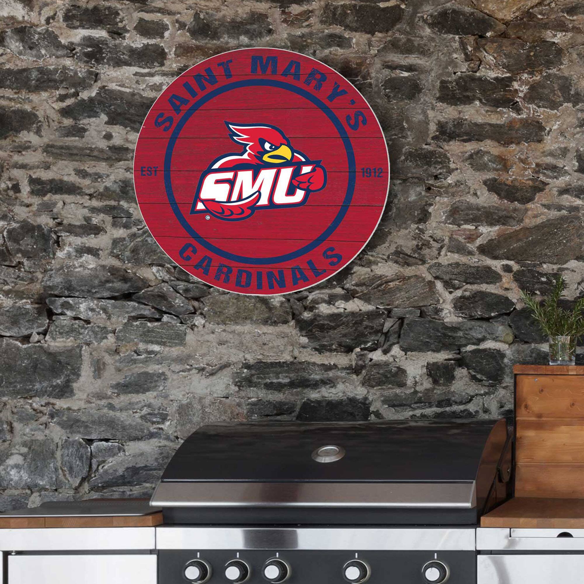 SAINT MARY'S EST 1912 SMU CARDINALS