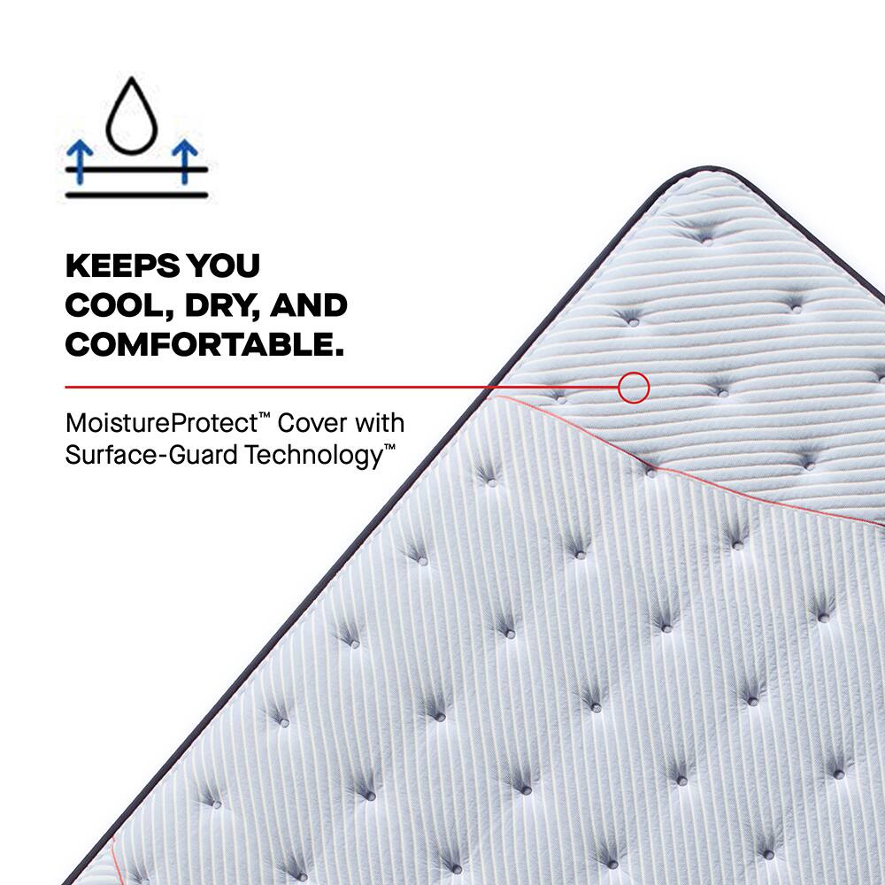 KEEPS YOU COOL, DRY, AND COMFORTABLE.  
MoistureProtect™ Cover with Surface-Guard Technology™